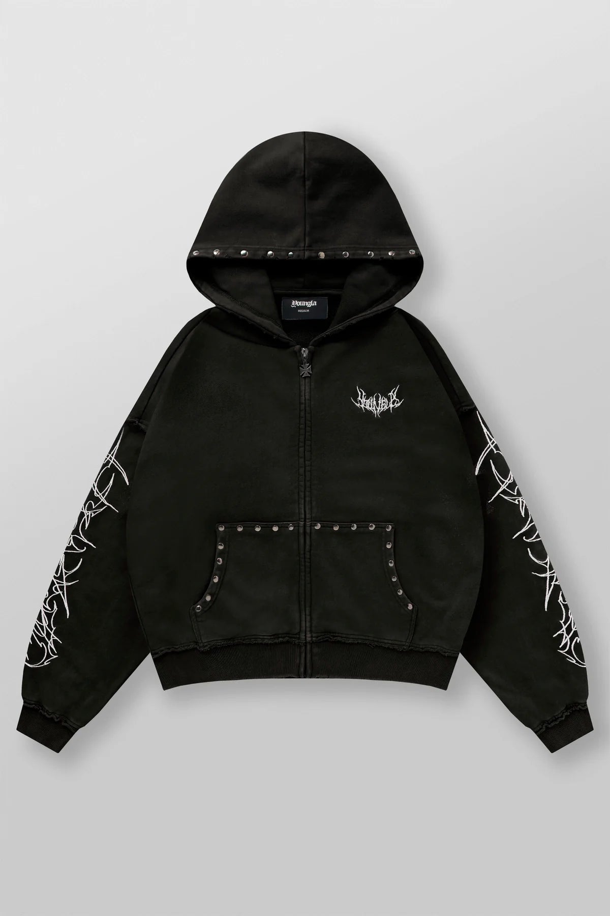 5232 - Tribal Stud Zip-Ups