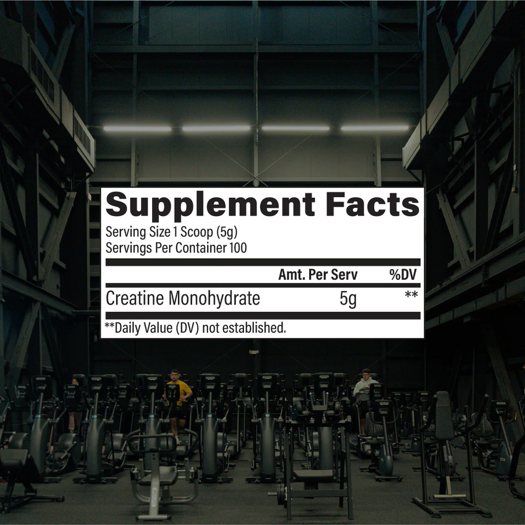 CREATINE 100 serv x 5g (pura sin rellenos) 500g