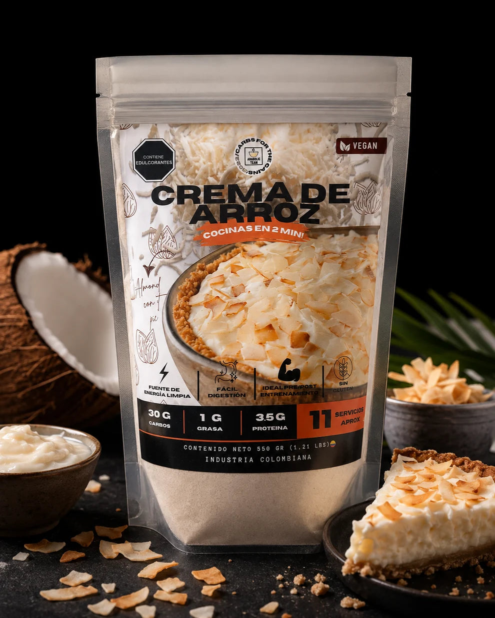Crema de Arroz 550gr