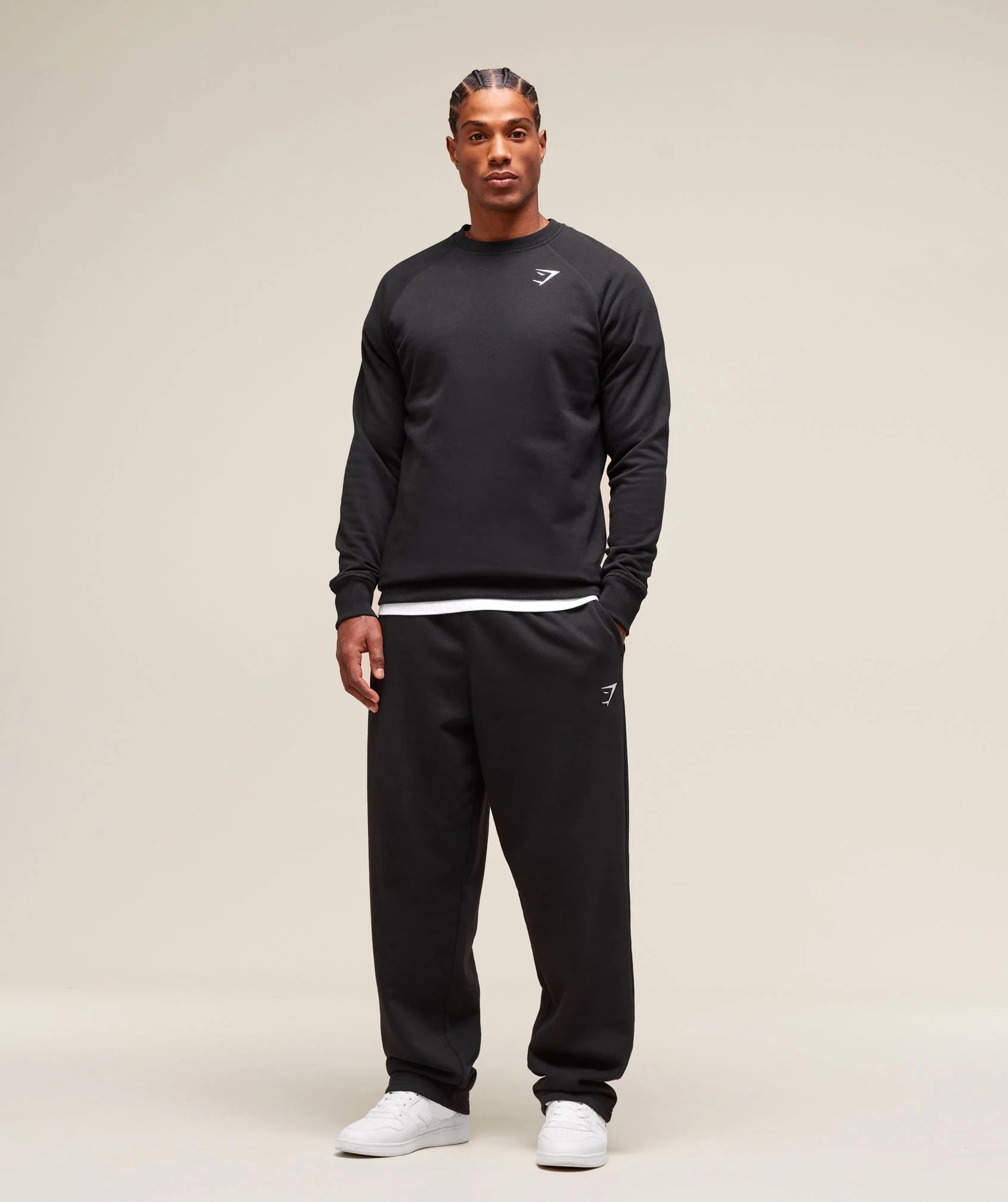 Crest Sweatshirt Slim Fit