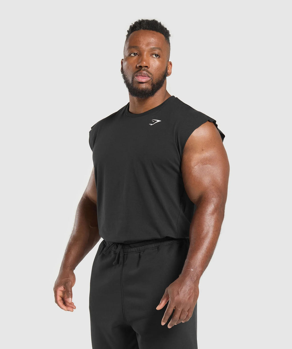 Critical Cut Off Tank Slim Fit