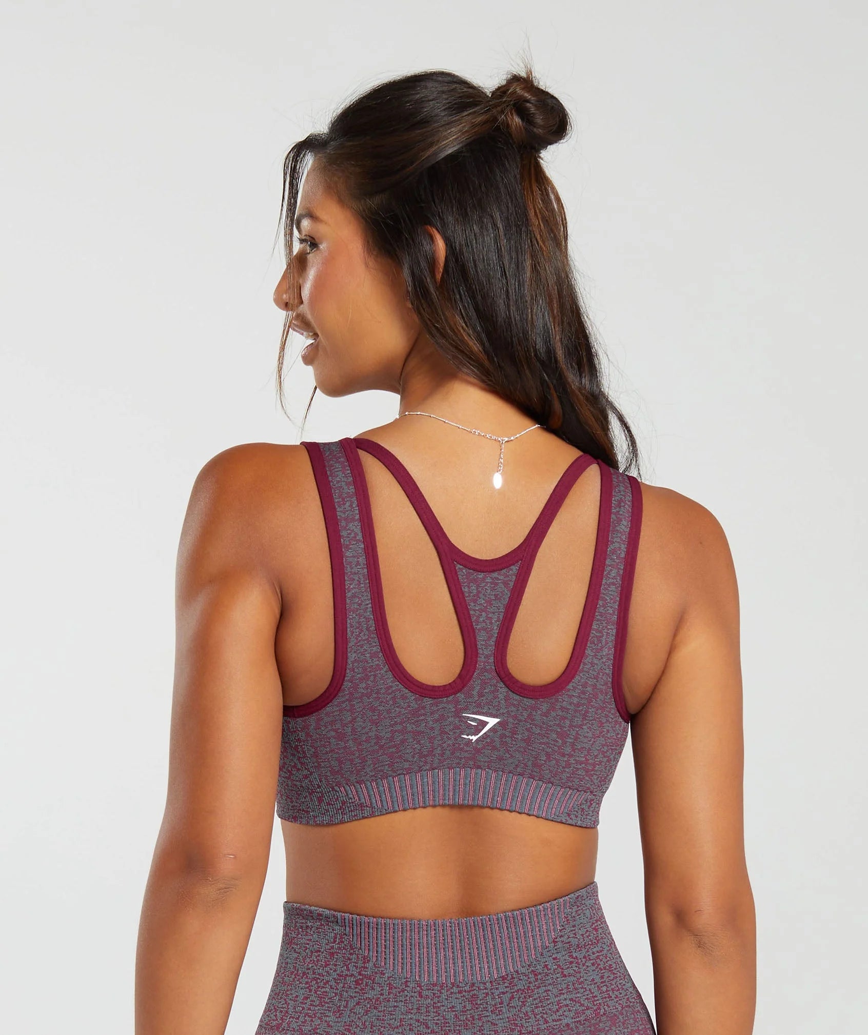 Marl Seamless Scoop Bra Light Support