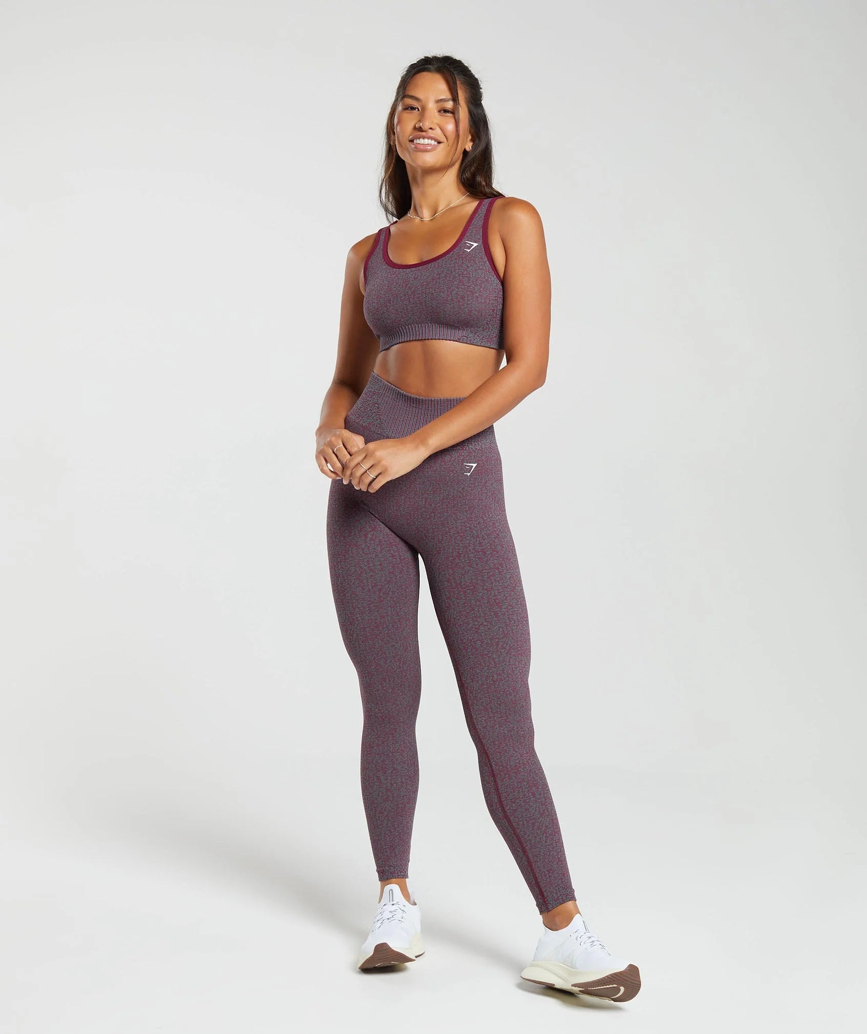Marl Seamless Scoop Bra Light Support