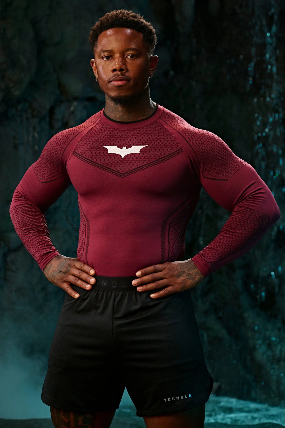 8004 - Batman Compression Longsleeves