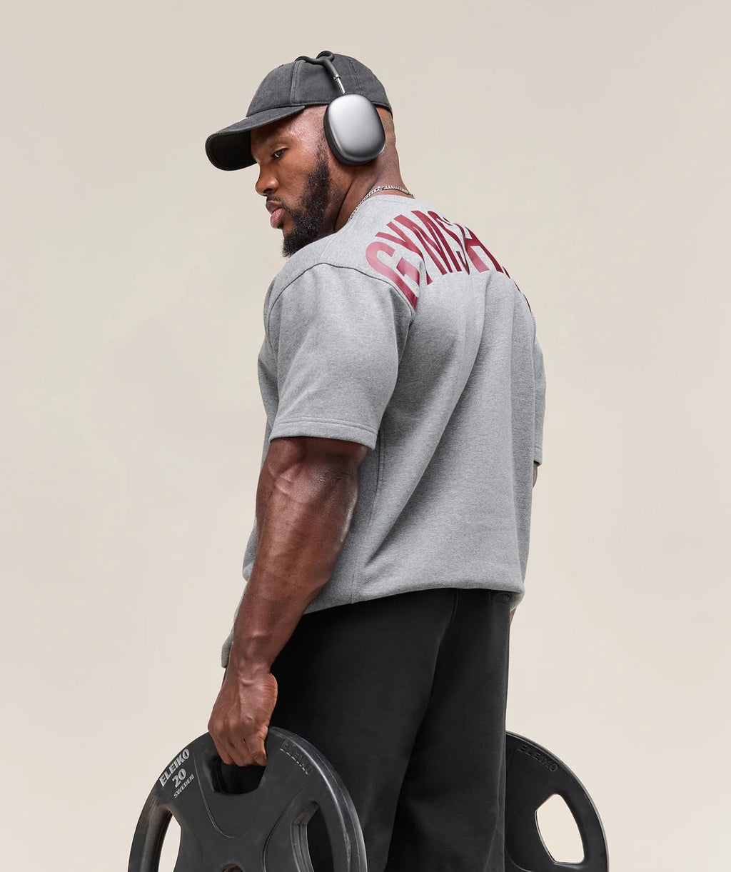 Power Short Sleeve Crew Oversized Fit
