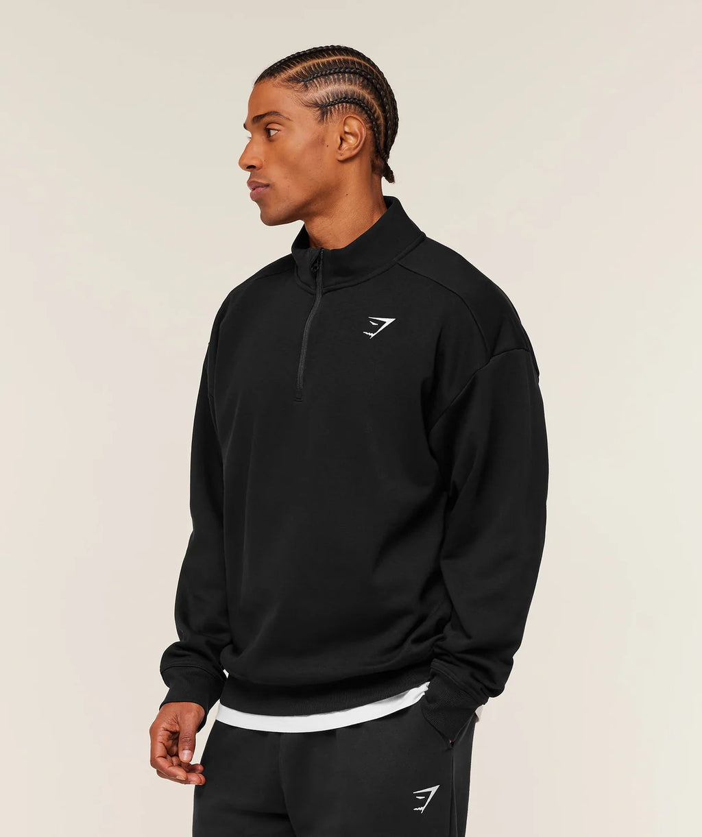 Crest 1/4 Zip Oversized Fit