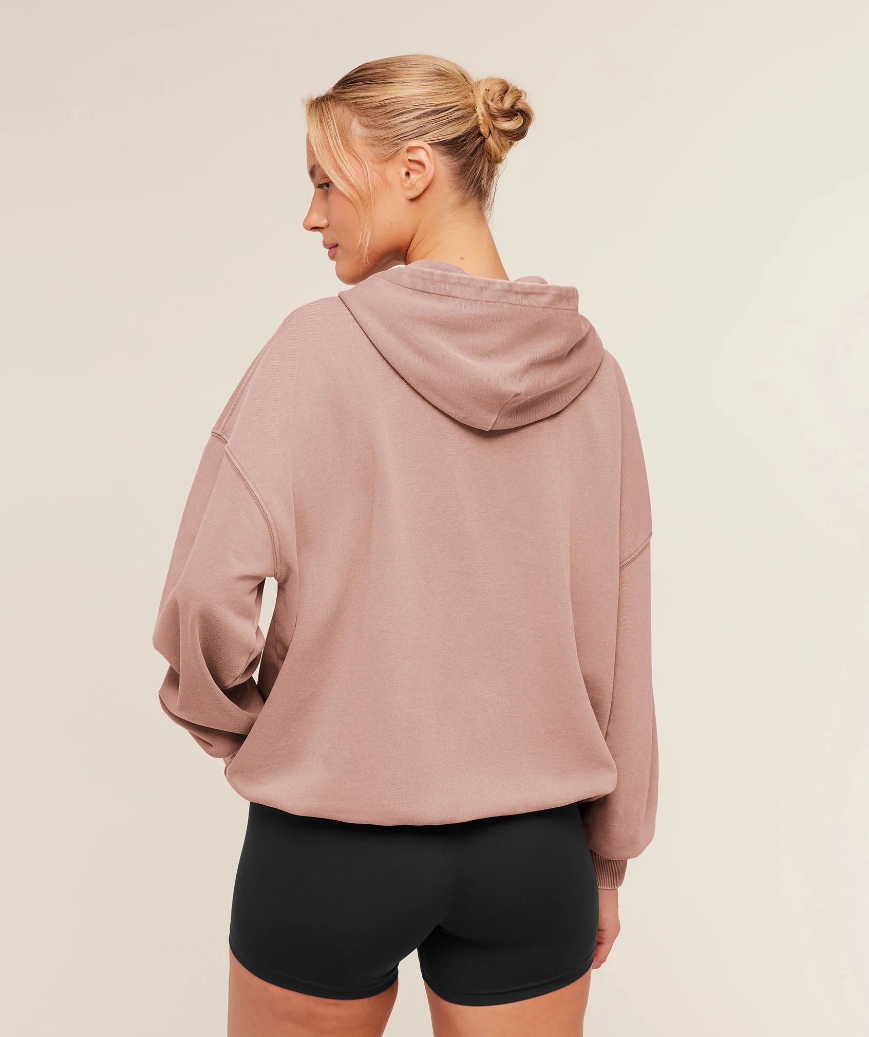 Chainstitch Graphic Hoodie Oversized Fit