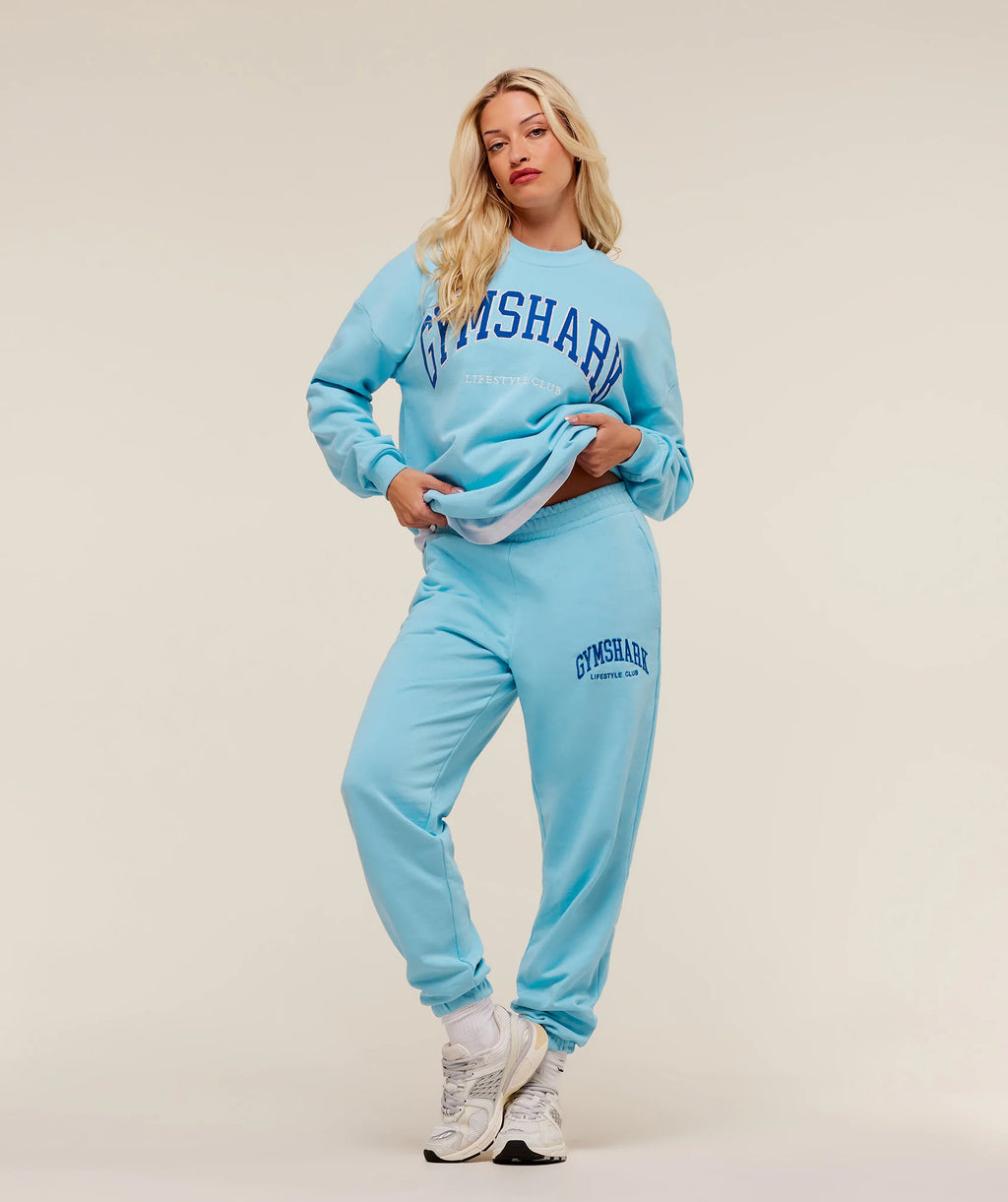 Collegiate Graphic Crew Neck Pullover