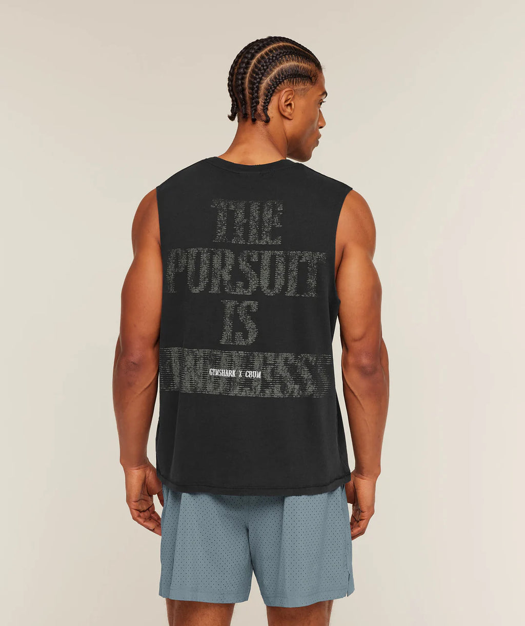 Gymshark x CBUM Washed Sleeveless T-Shirt