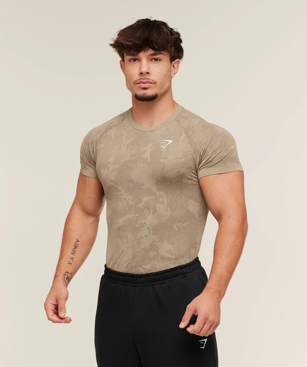 Geo Seamless T-Shirt Slim Fit