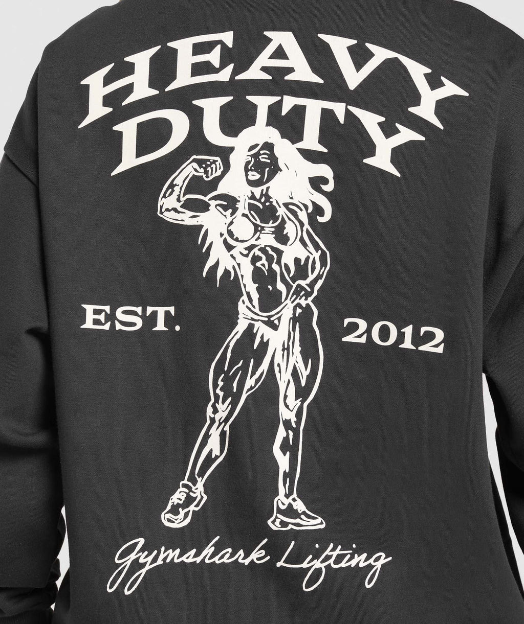 Heavy Duty Graphic Oversized Pullover