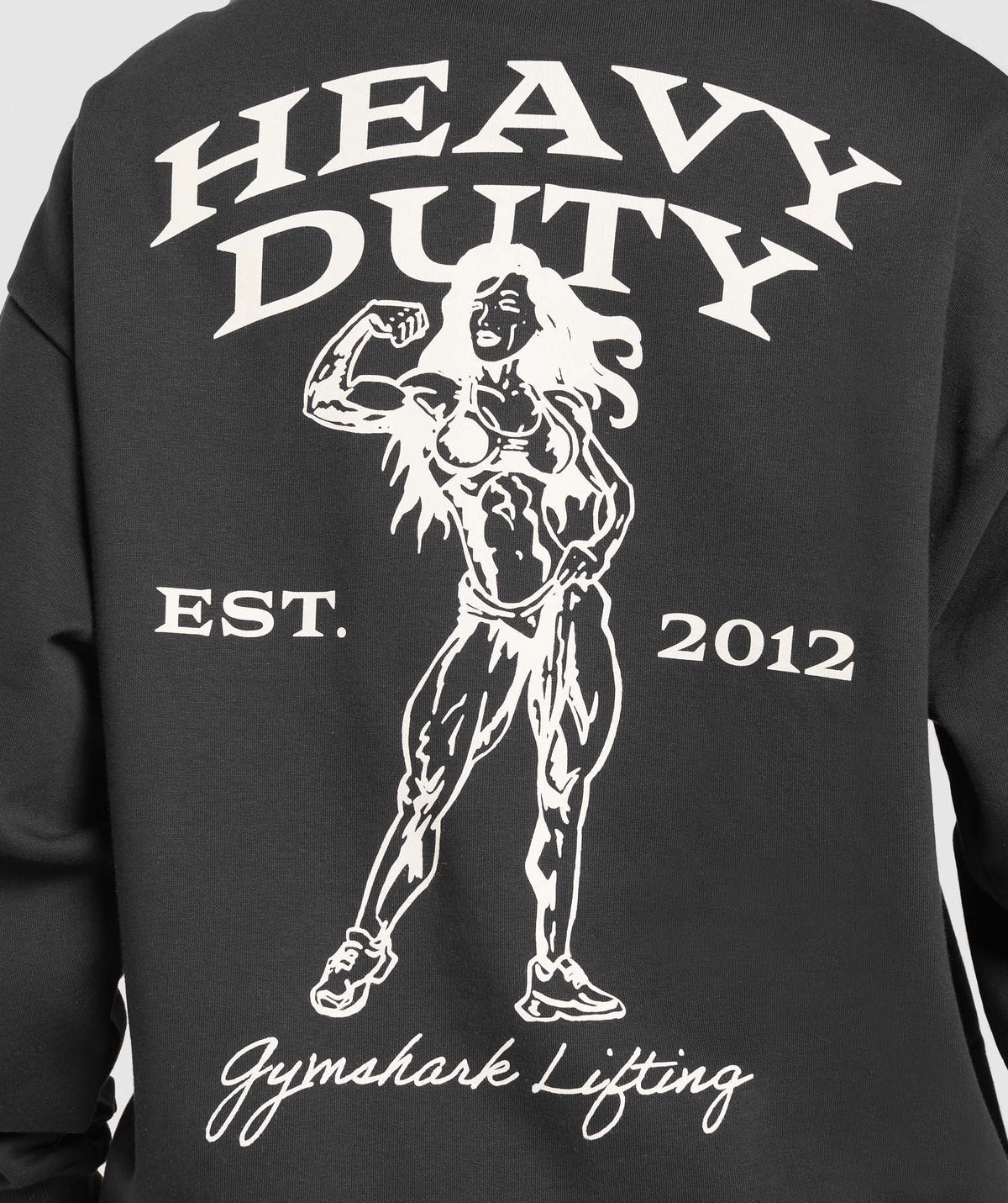 Heavy Duty Graphic Oversized Pullover