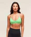 Minimal Halterneck Sports Bra