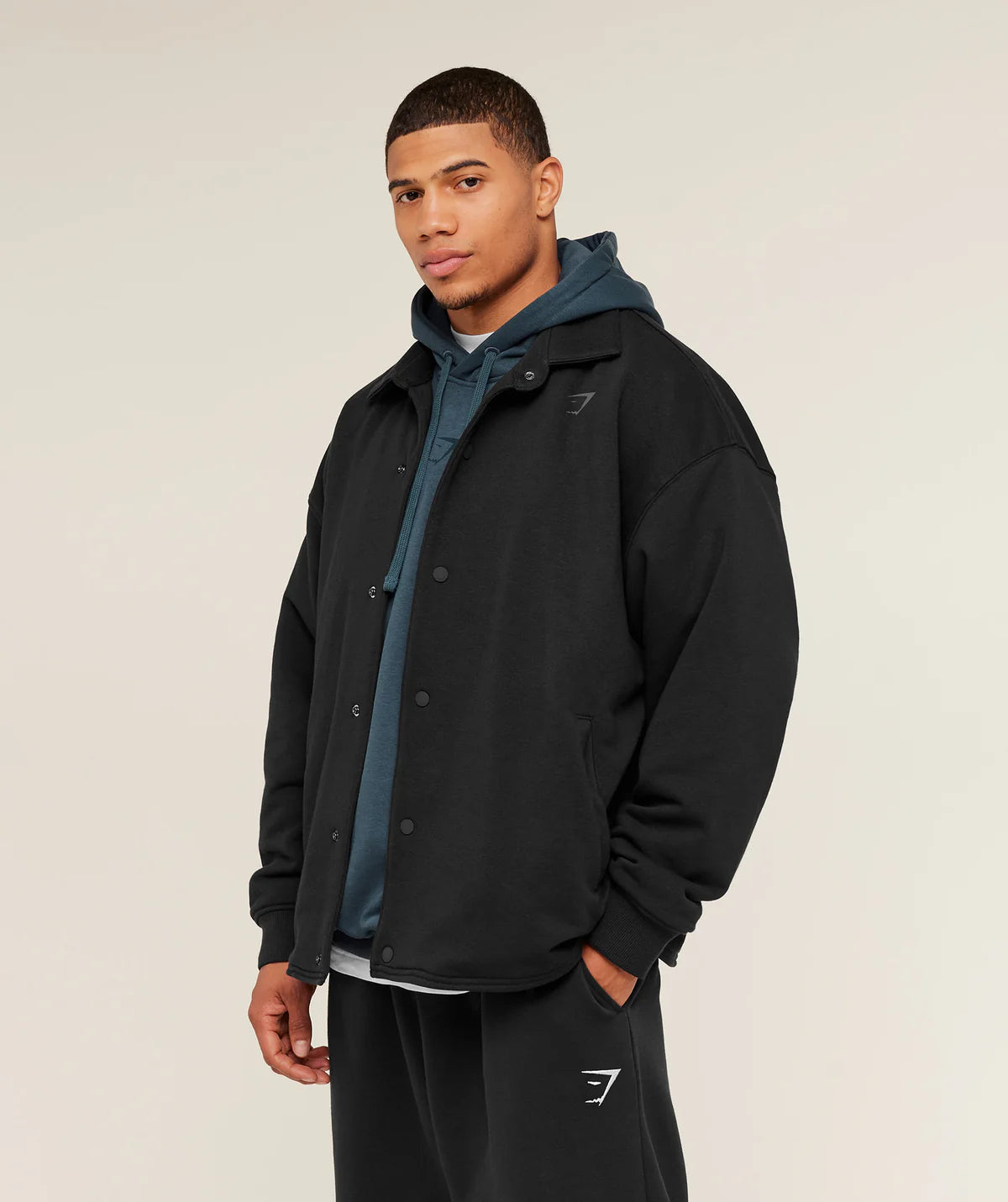 Power Coach Jacket Oversized Fit