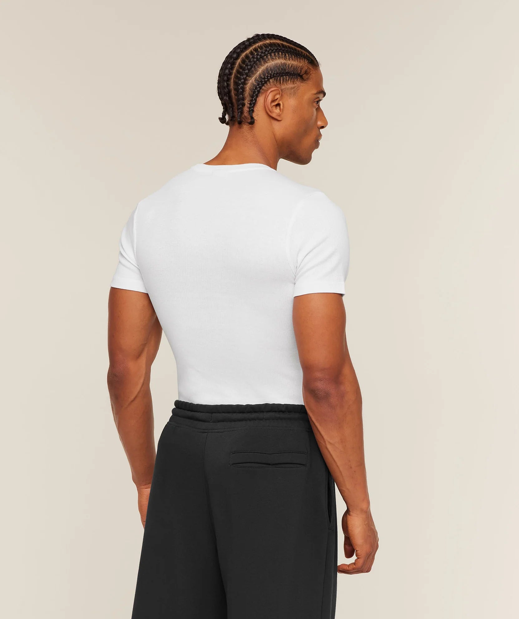 Ribbed T-Shirt Muscle Fit