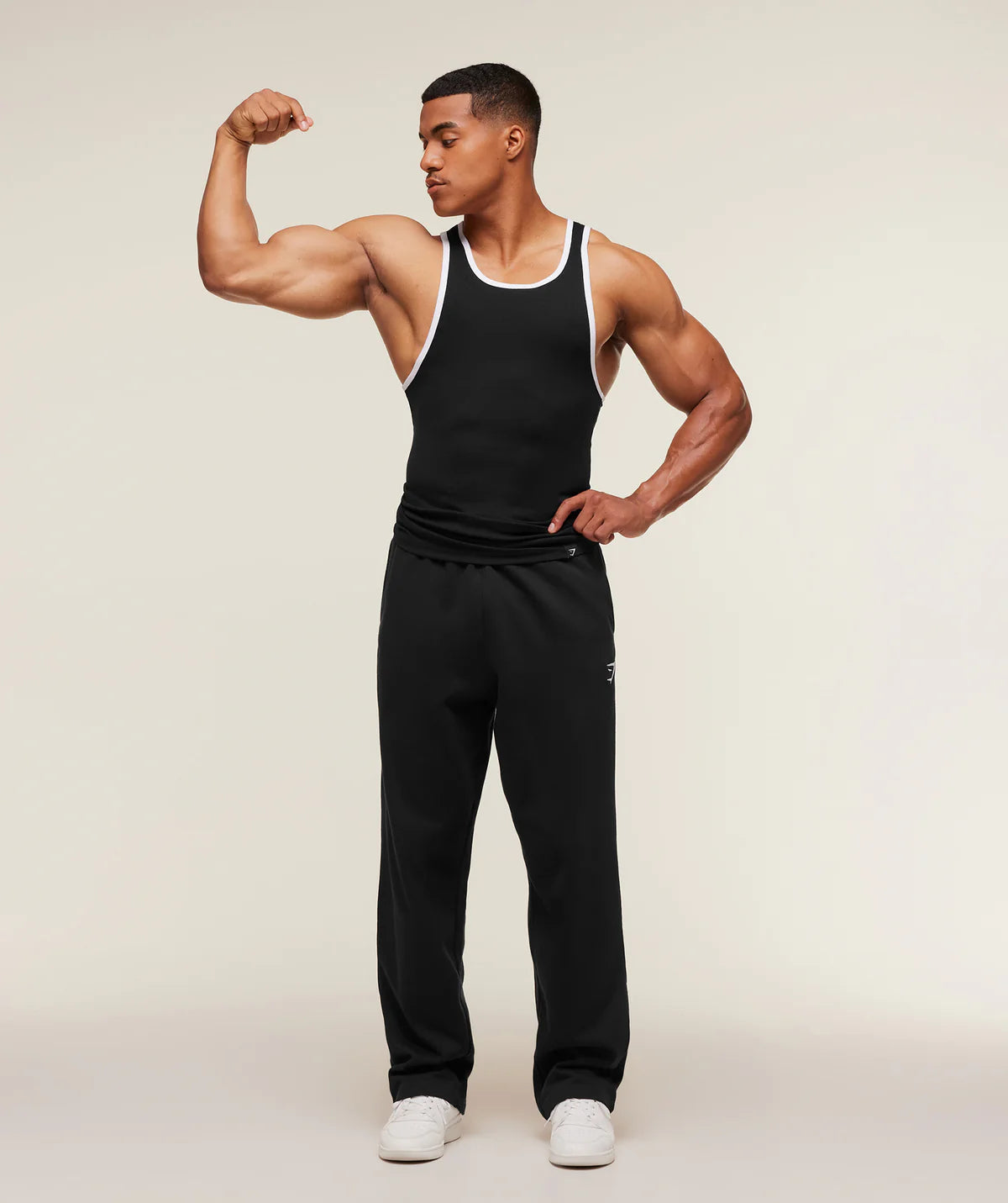 Ribbed Tank 1PK Muscle Fit