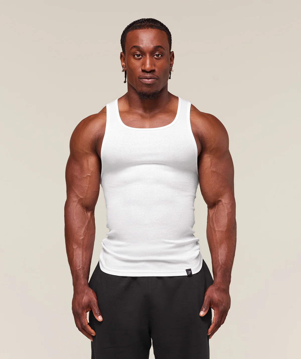 Ribbed Tank 3 Pack Muscle Fit