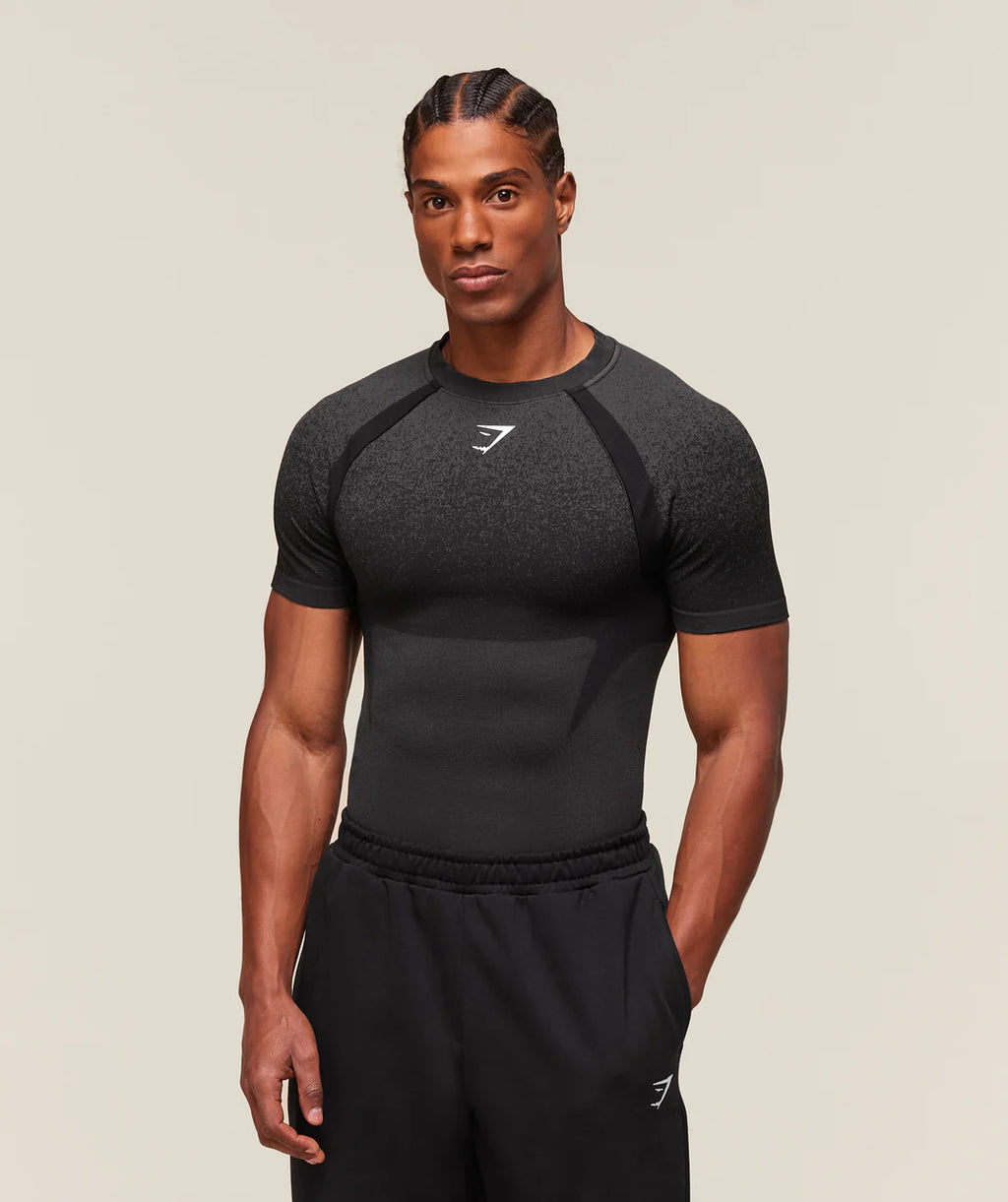 Shadow Seamless T Shirt Muscle Fit
