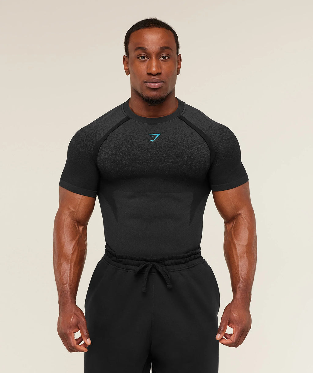 Shadow Seamless T Shirt Muscle Fit