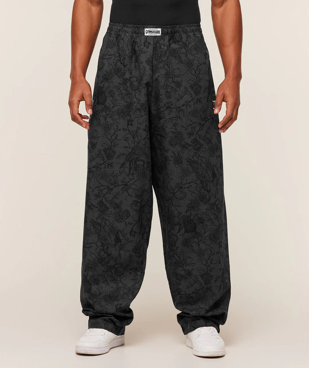 Straight Leg Pumper Pants Oversized Fit