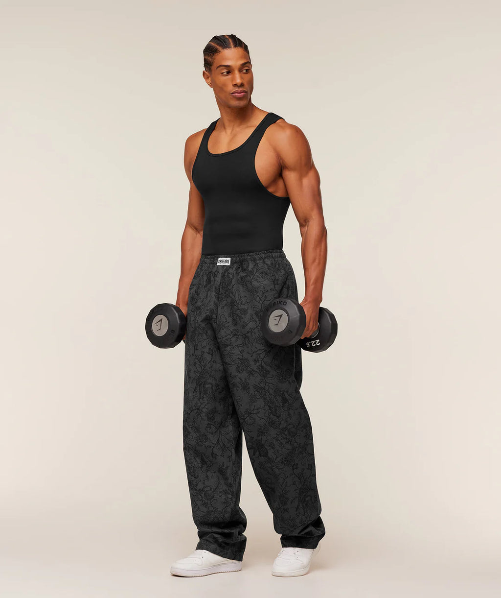 Straight Leg Pumper Pants Oversized Fit