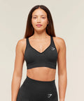 Vital V Neck Sports Bra