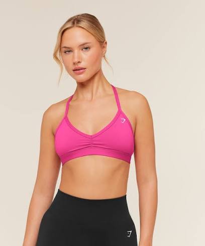 Minimal Halterneck Sports Bra