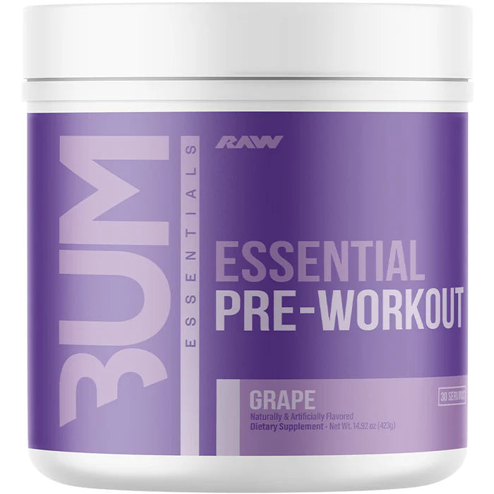 Bum Essentials, Essential Pre-Workout, Grape, 14.92 oz (423 g)